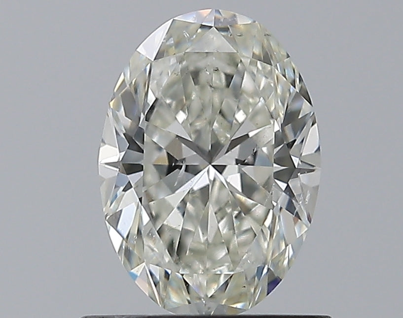 0.81CT OVAL SI2 J WH