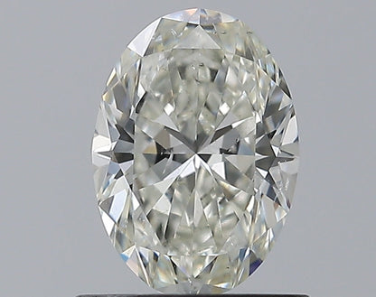 0.81CT OVAL SI2 J WH