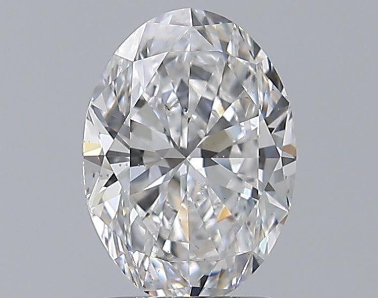 1.51CT OVAL SI1 D WH