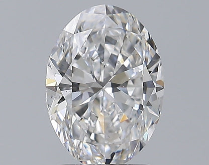 1.51CT OVAL SI1 D WH