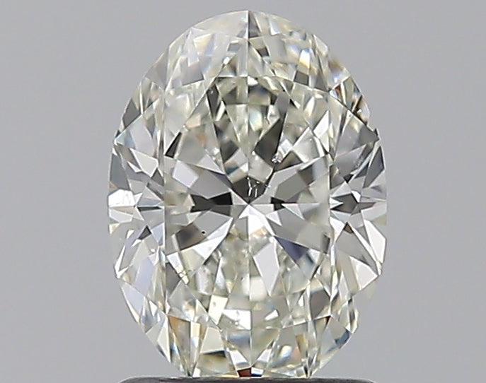1.20CT OVAL SI1 J WH