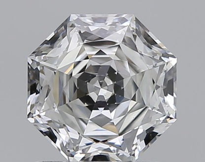 1.01CT Octagonal VS1 F WH