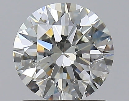 1.01CT ROUND SI2 J WH