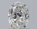 0.81CT OVAL SI1 F WH