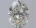 2.50CT OVAL SI2 J NV