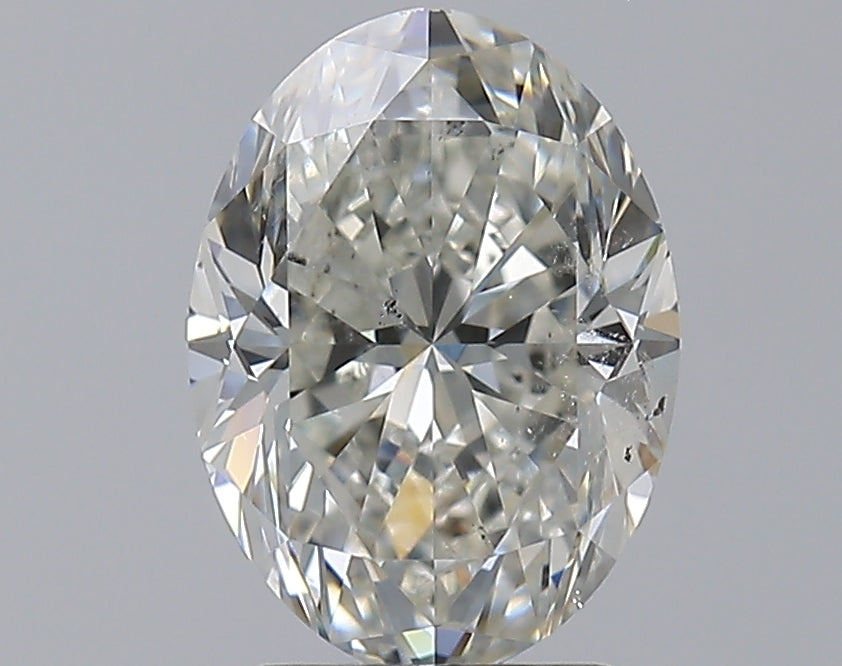 2.50CT OVAL SI2 J NV