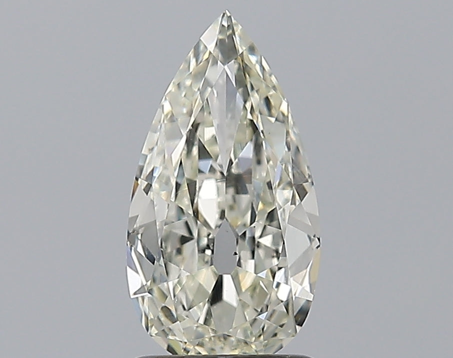 1.20CT Old Mine Pear SI2 I WH