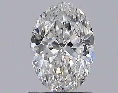 1.00CT OVAL SI1 F WH