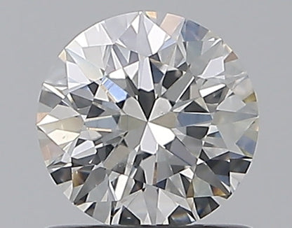 0.75CT ROUND SI1 G WH