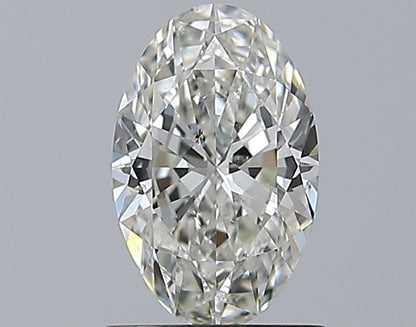 1.01CT OVAL SI2 J WH