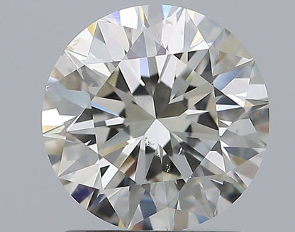 1.51CT ROUND SI1 J WH