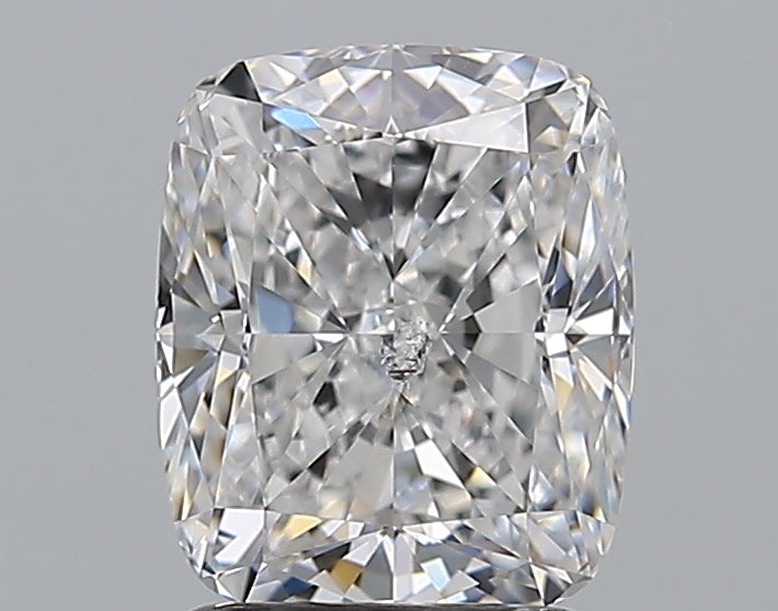 2.01CT CUSHION SI2 D WH