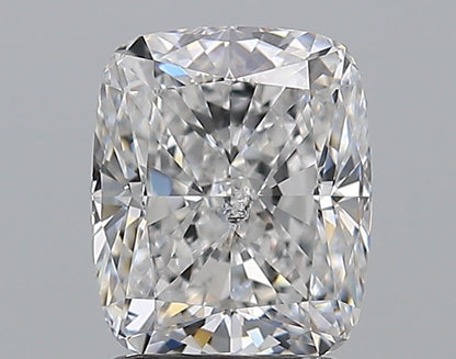2.01CT CUSHION SI2 D WH
