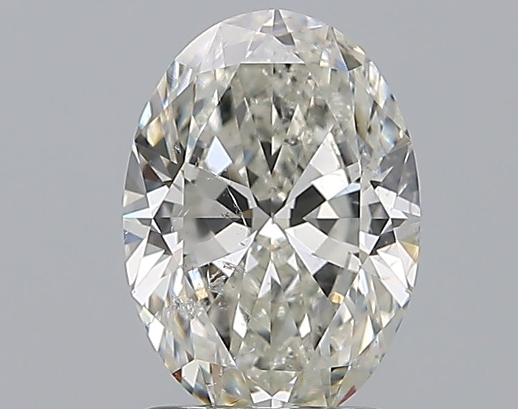 1.51CT OVAL SI2 J WH