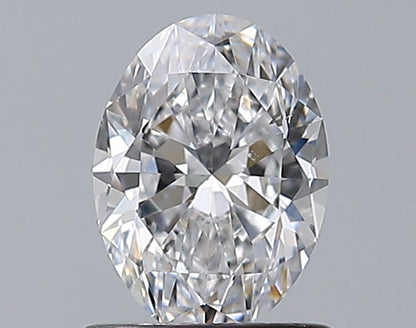 0.96CT OVAL SI1 D WH