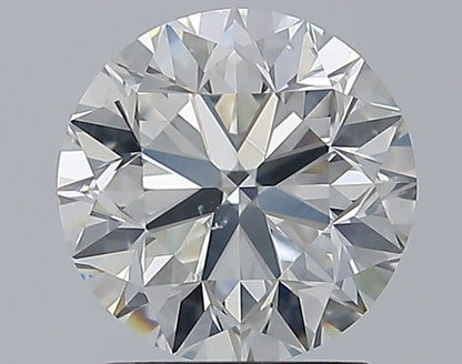 2.01CT ROUND SI1 H WH