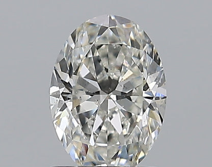 0.90CT OVAL SI2 H WH