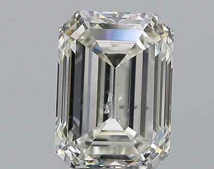 3.00CT EMERALD SI2 J WH