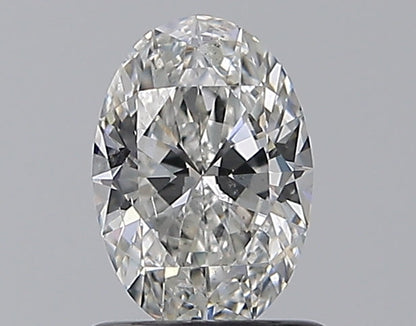 0.81CT OVAL SI1 F WH