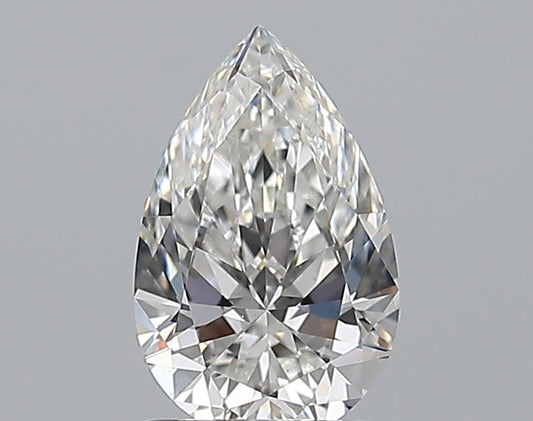 1.01CT PEAR VS1 F WH