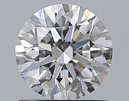 0.96CT ROUND VVS2 E WH