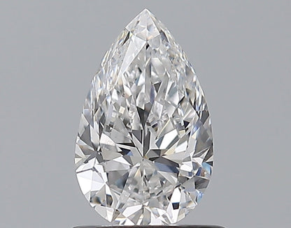 0.80CT PEAR SI1 D WH