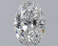 1.02CT OVAL VVS2 F WH