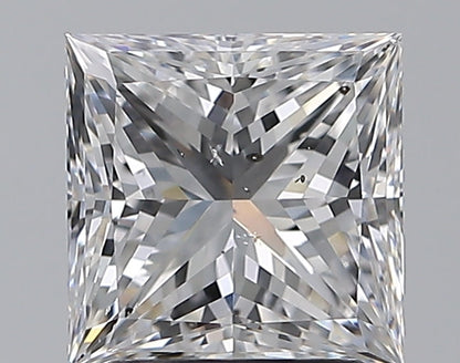 2.01CT PRINCESS SI1 D WH