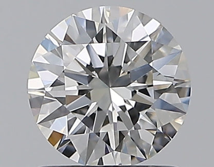 0.90CT ROUND VVS2 G WH