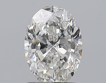 0.96CT OVAL SI2 E WH