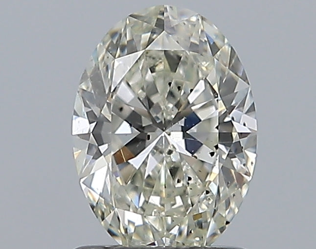 1.01CT OVAL SI2 J WH