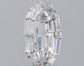 1.06CT Oval Step Cut IF D WH