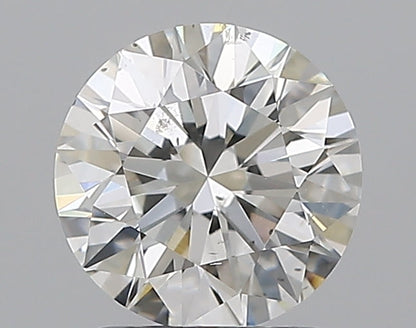1.51CT ROUND SI1 H WH
