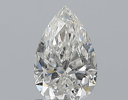 0.81CT PEAR SI2 G WH
