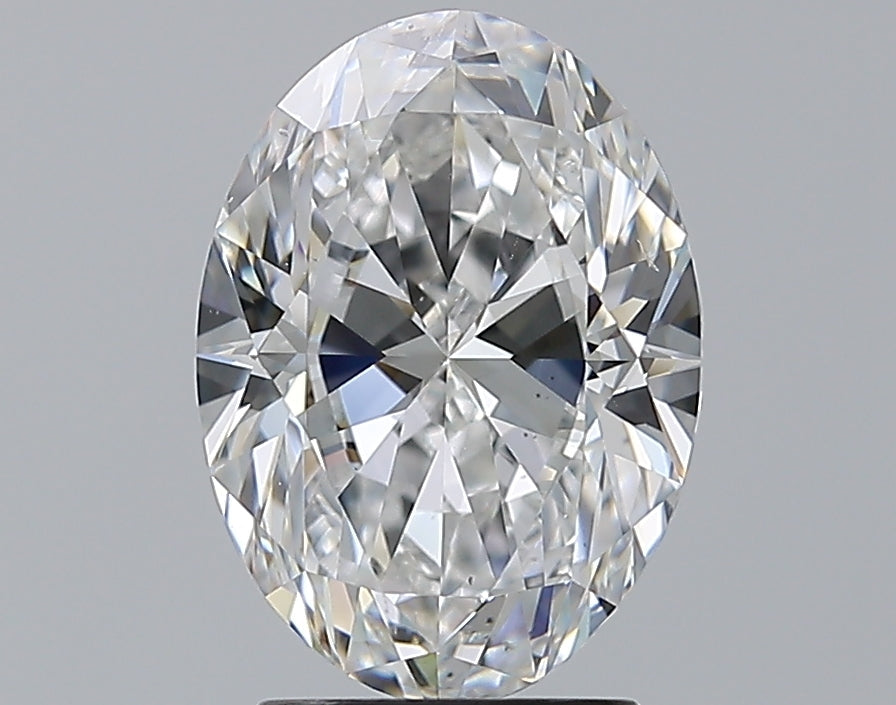 3.00CT OVAL SI1 E WH