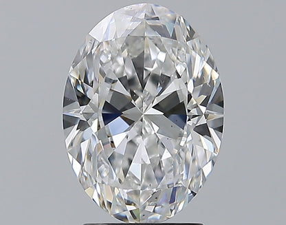 3.00CT OVAL SI1 E WH
