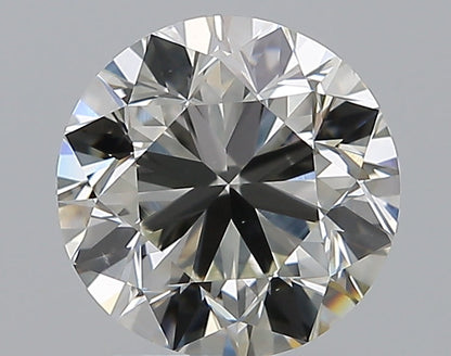 2.50CT ROUND VS2 J WH