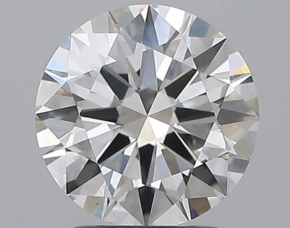 2.01CT ROUND VS2 F WH
