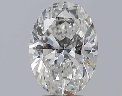 2.50CT OVAL SI2 H WH