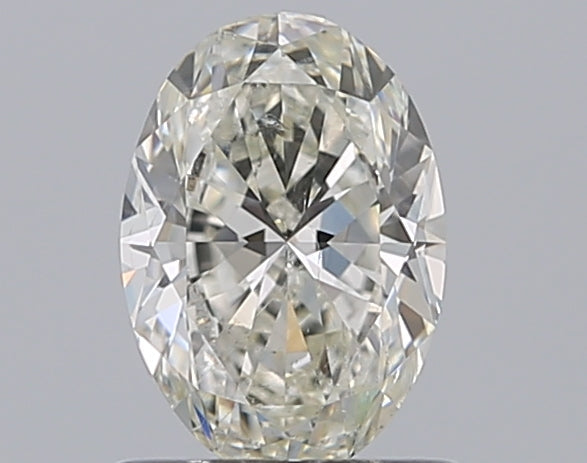 0.80CT OVAL SI2 J WH
