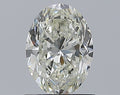 1.00CT OVAL VVS1 J WH