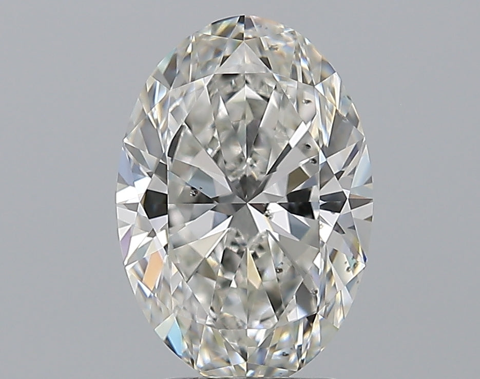2.51CT OVAL SI1 G WH