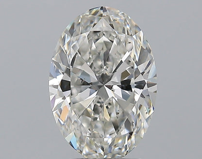 2.51CT OVAL SI1 G WH
