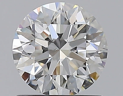 1.01CT ROUND SI1 F WH