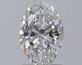 1.05CT OVAL VS1 E WH