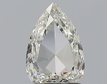 1.01CT Old Mine Pear SI1 J WH