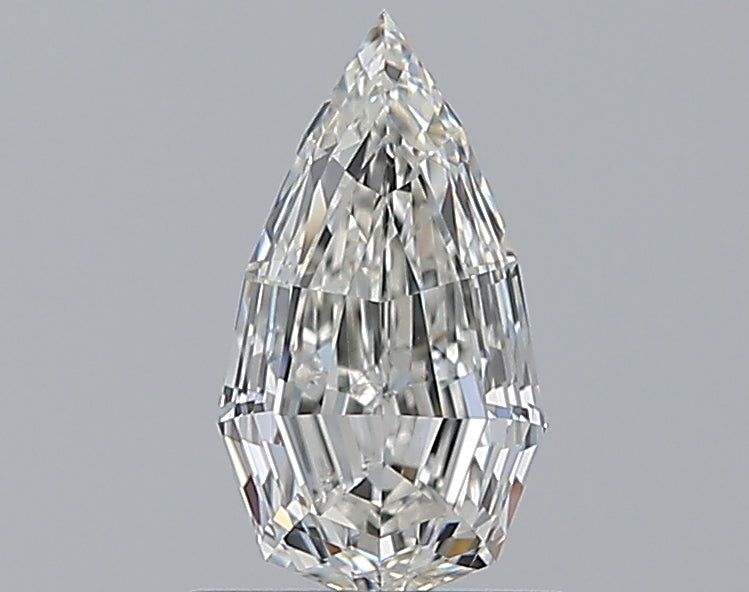 1.01CT Pear Step Cut SI1 J WH
