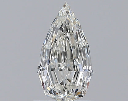 1.01CT Pear Step Cut SI1 J WH