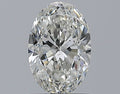 1.00CT OVAL SI2 I WH