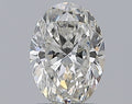 1.00CT OVAL SI2 H WH